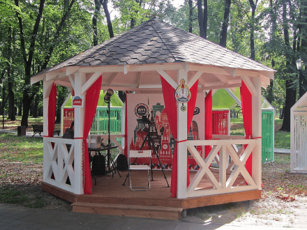 Восьмигранная беседка АТЛАНТА, фото 8