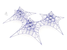 ИГРОВАЯ СЕТКА СЕРИЯ &quot;ЗВЕЗДА&quot; ИС 3Х5 Д22