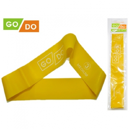 Эспандер-петля 650-0,7мм латекс, желтый, фото 1