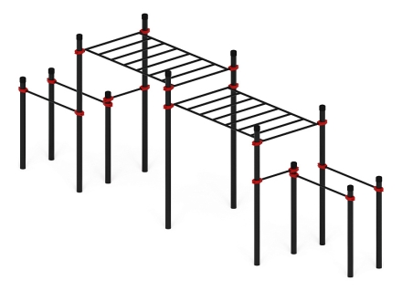 Воркаут 89 красный ВТ 11.26-01, фото 1