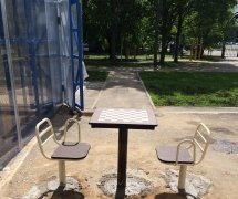 Шахматный стол  УТИ-015  Шахматный стол  УТИ-015