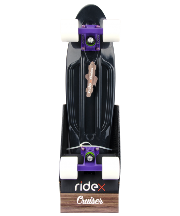 Круизер пластиковый Blackout, 22''x6'', Abec-7 Chrome, фото 7