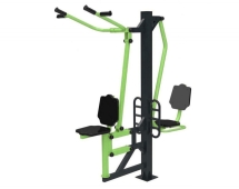 Уличный тренажер TORUDA "Жим ногами + вертикальная тяга" Уличный тренажер TORUDA "Жим ногами + вертикальная тяга"