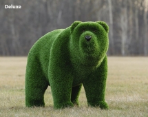 Топиари медведь Муни - газон Deluxe/Deluxe Green