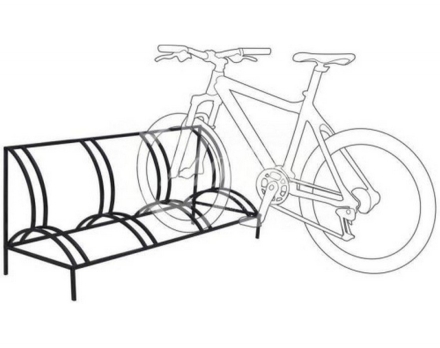 Велопарковка VELO-1, 4 места, фото 1