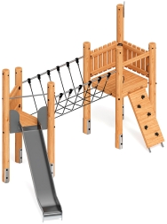 Игровой комплекс (лиственница) ДИК 2.24.05-Л.02.И1, фото 2