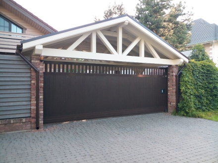 Навес для машин ЮТОН Несущий каркас, фото 5