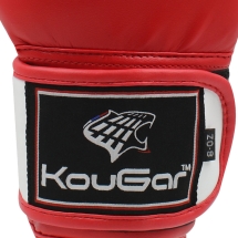 Перчатки боксерские KouGar KO200-4, 4oz, красный Перчатки боксерские KouGar KO200-4, 4oz, красный