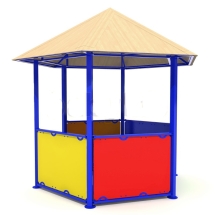 Уличная беседка 3000 фанера для парков и дворов Уличная беседка 3000 фанера для парков и дворов