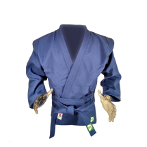 Куртка для самбо "GREEN HILL MASTER" арт. SC-550-50-BL, р.50, одобр. FIAS, 100% хлопок, синий
