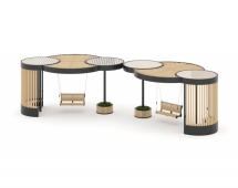 КОНСТРУКЦИЯ ДЛЯ УЛИЧНЫХ ПЛОЩАДОК PERGOLA «PR-00.02-02» КОНСТРУКЦИЯ ДЛЯ УЛИЧНЫХ ПЛОЩАДОК PERGOLA «PR-00.02-02»