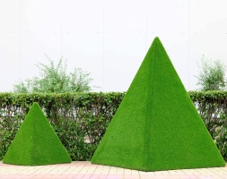 Топиари композиция геометрические фигуры Кубы и пирамида - газон Eco, фото 4