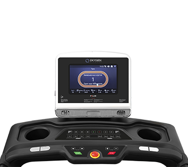OXYGEN FITNESS NEW CLASSIC PLATINUM AC TFT Беговая дорожка, фото 2