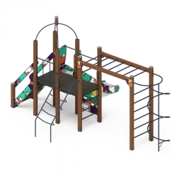 Детская игровая площадка Геометрия Навина горка Н 1200 ДИК 2.09.02-02, фото 2