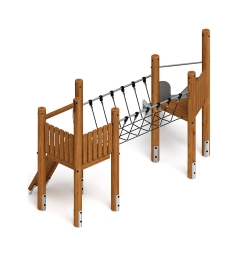 Игровой комплекс (лиственница темный) ДИК 2.24.05-Л.02.И1.01, фото 2