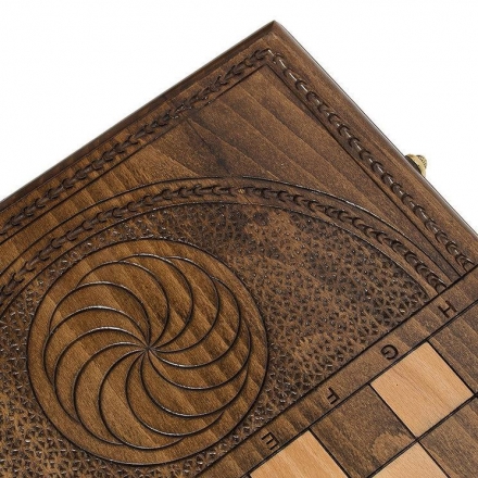 Нарды резные &quot;Лошадь&quot; 60, Zakaryan, фото 6