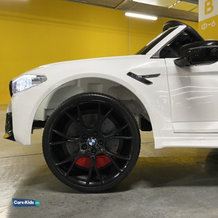 Электромобиль BMW M5 Competition SX2118 белый, фото 2