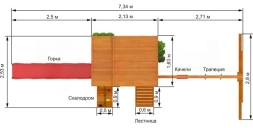Детская площадка IgraGrad Клубный домик 2 Luxe, фото 2 Детская площадка IgraGrad Клубный домик 2 Luxe, фото 2