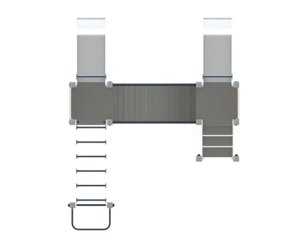 Детская игровая площадка Карапуз Граффити ДИК 1.001.04-03 Н=750, фото 5