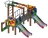 Детская игровая площадка Карапуз Граффити ДИК 1.001.04-03 Н=750