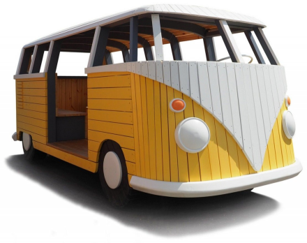 Игровая площадка Фургон желтый, фото 1