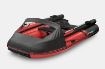 GLADIATOR E 420 X Expedition Красно-черный моторная лодка ПВХ