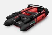 GLADIATOR E 420 X Expedition Красно-черный моторная лодка ПВХ