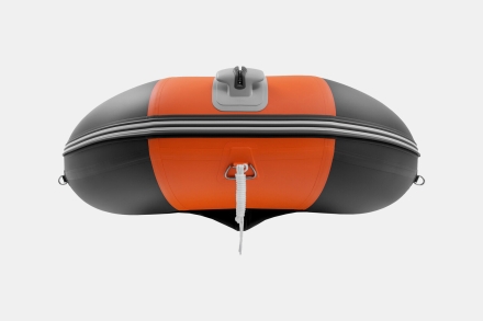 Gladiator C 420 AL ACTIVE Оранжево-темносерый моторная лодка ПВХ Алюминиевый пайол, фото 9