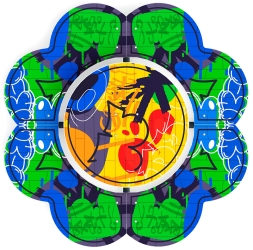 Столик детский Ромашка (граффити) МФ 31.01.10-03, фото 2