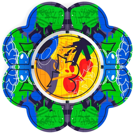 Столик детский Ромашка (граффити) МФ 31.01.10-03, фото 2