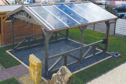 Навес под машину ПЕТРОВСКИЙ Базовая комплектация, фото 2