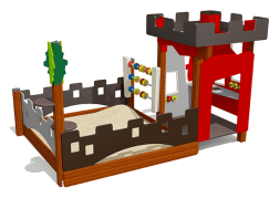 Песочный дворик ВСТ 5132 для детской площадки, фото 2 Песочный дворик ВСТ 5132 для детской площадки, фото 2