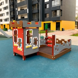 Песочный дворик ВСТ 5132 для детской площадки, фото 3 Песочный дворик ВСТ 5132 для детской площадки, фото 3