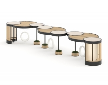 КОНСТРУКЦИЯ ДЛЯ УЛИЧНЫХ ПЛОЩАДОК PERGOLA «PR-00.03-01» КОНСТРУКЦИЯ ДЛЯ УЛИЧНЫХ ПЛОЩАДОК PERGOLA «PR-00.03-01»