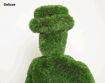 Топиари Джентльмен в шляпе с тростью, h=190 см - газон Eco