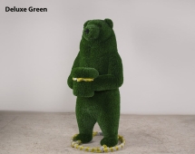 Топиари Медведь с кашпо, h=175 см - газон Deluxe Green