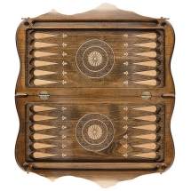 Шахматы + Нарды резные &quot;Арарат 2&quot; 60, Ohanyan