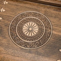 Шахматы + Нарды резные &quot;Арарат 2&quot; 60, Ohanyan