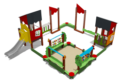 Песочный дворик ВСТ 5634 для детской площадки, фото 1 Песочный дворик ВСТ 5634 для детской площадки, фото 1