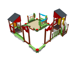 Песочный дворик ВСТ 5634 для детской площадки, фото 2 Песочный дворик ВСТ 5634 для детской площадки, фото 2