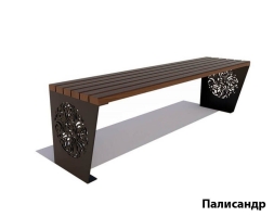 Банкетка Индия, Лиственница 1,5 м, фото 1 Банкетка Индия, Лиственница 1,5 м, фото 1