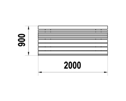 Диван парковый Д-1.30, фото 2