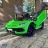 Электромобиль Lamborghini Aventador SVJ A333MP зеленый