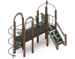Детская игровая площадка Навина Н 1200 ДИК 2.09.03-01, фото 3