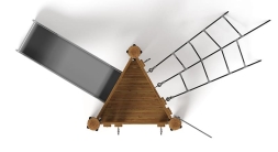 Игровой комплекс (лиственница темный) ДИК 1.24.03-Л.И1.01, фото 5