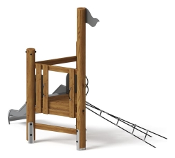 Игровой комплекс (лиственница темный) ДИК 1.24.03-Л.И1.01, фото 3