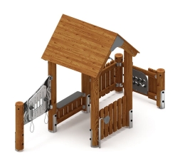 Домик (лиственница темный) МФ 10.24.01-Л.И1.01, фото 3