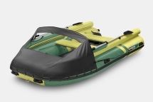 GLADIATOR E 420 X Expedition Зелено-оливковый моторная лодка ПВХ