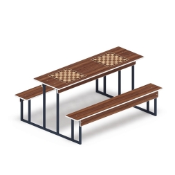 Шахматы - Столик для взрослых - МФ 32.01.02-01, фото 3