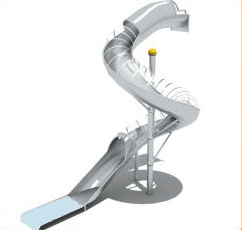 Светопрозрачная горка-труба, фото 5 Светопрозрачная горка-труба, фото 5